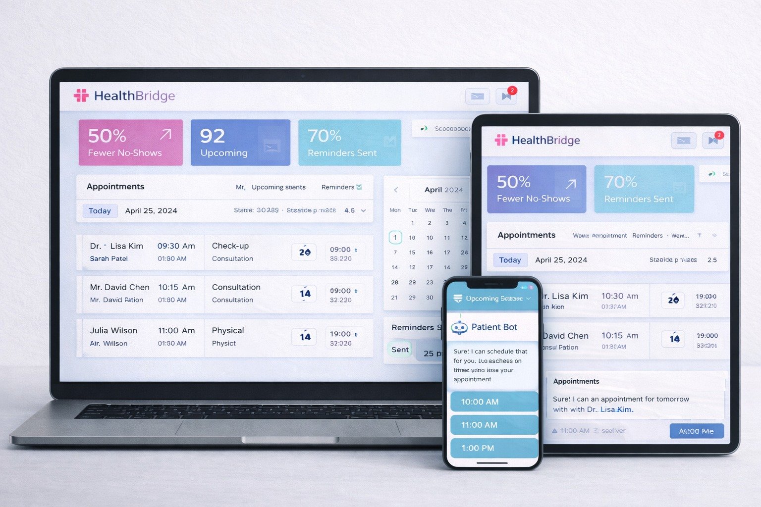 50% Reduction in Patient No-Shows with AI
